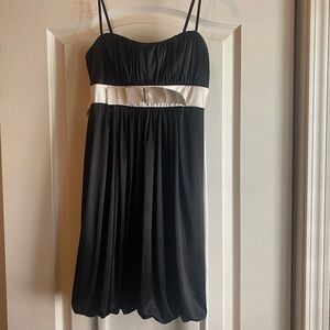 Dress Black & White, Soft Silky Material